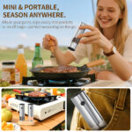 KYMQ-82A-BS MINI ELECTRIC SALT AND PEPPER GRINDER SET - Image 6