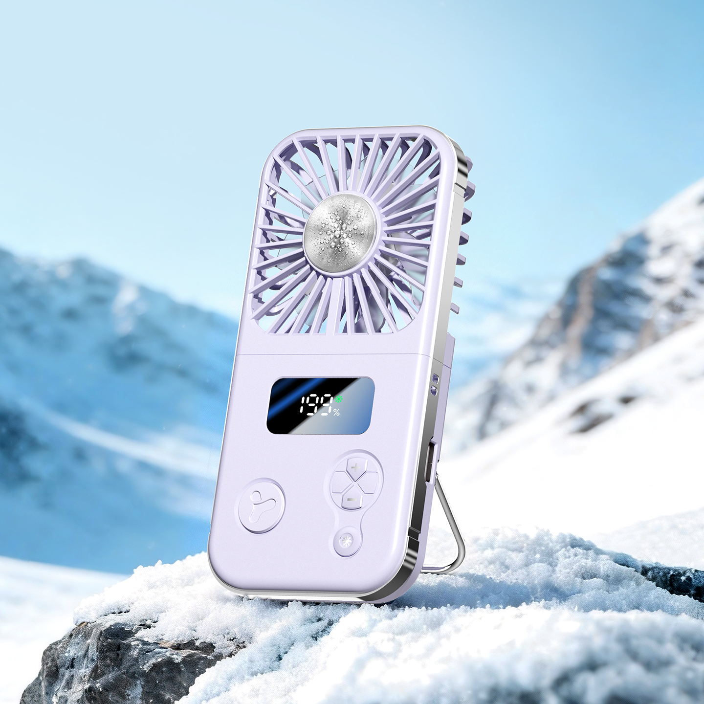 C70 Ultra Foldable High-speed Ice Cooling FanPIC C70 Ultra Foldable High-speed Ice Cooling Fan - Image 1